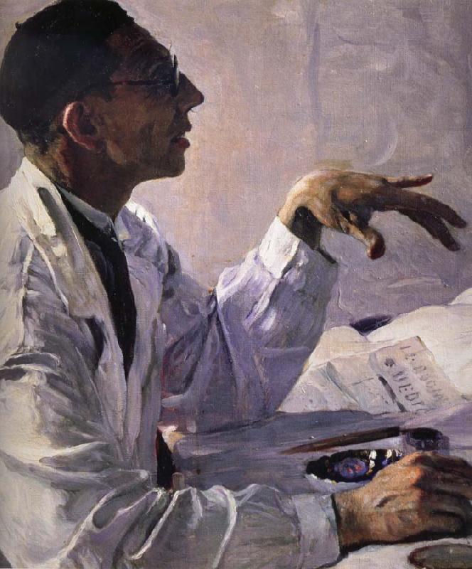 Nesterov Nikolai Stepanovich The Surgeon Doc. oil painting picture